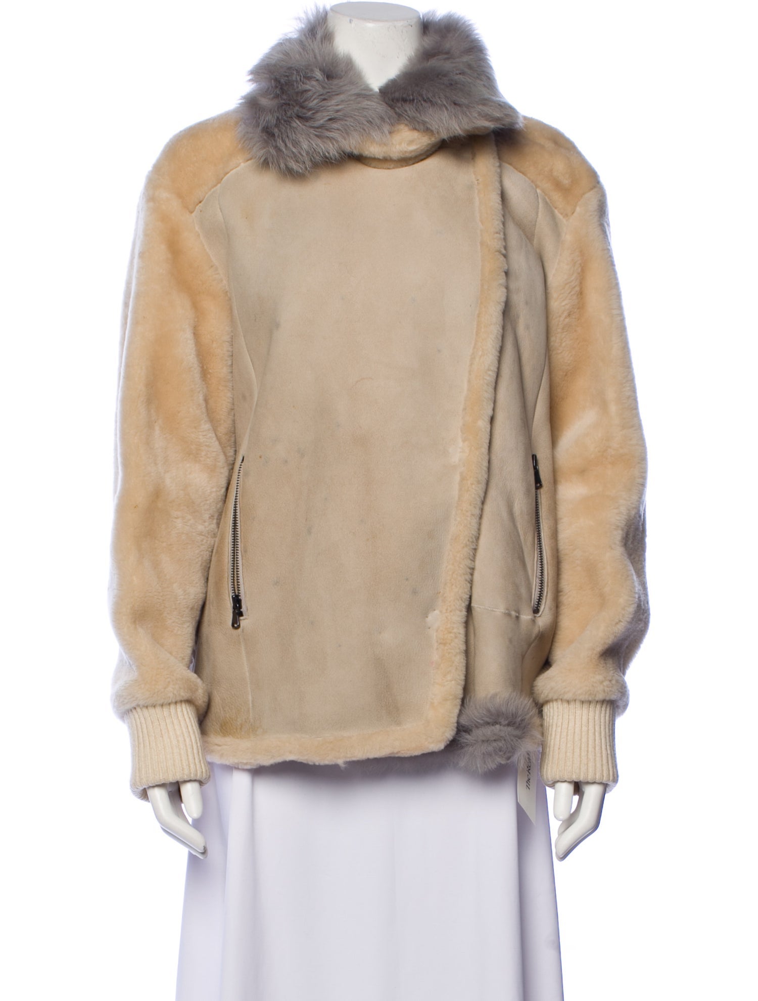 Tibi Shearling Fur Jacket