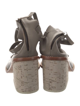 Tibi Leather Gladiator Sandals