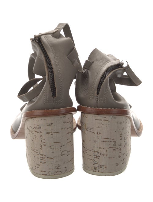 Tibi Leather Gladiator Sandals