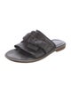 Tibi Leather Slides