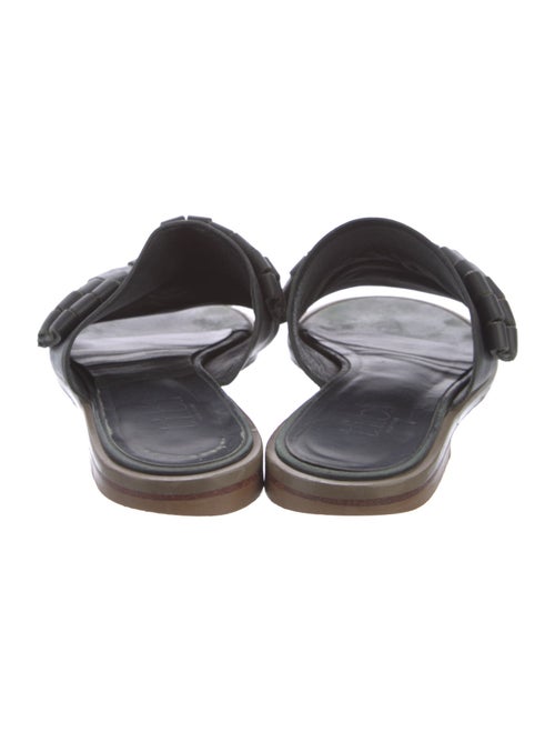 Tibi Leather Slides