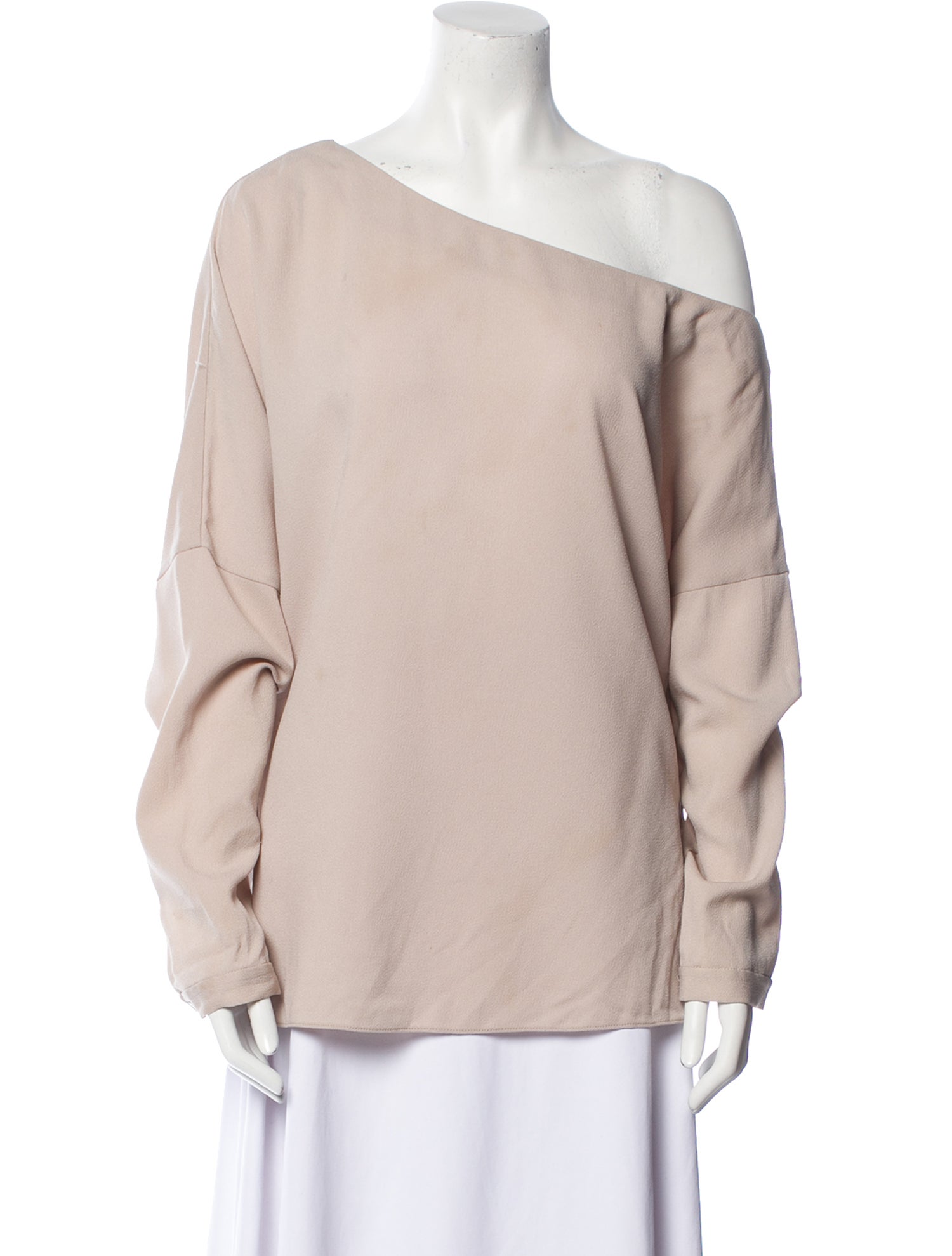 Tibi Asymmetrical Long Sleeve Sweatshirt