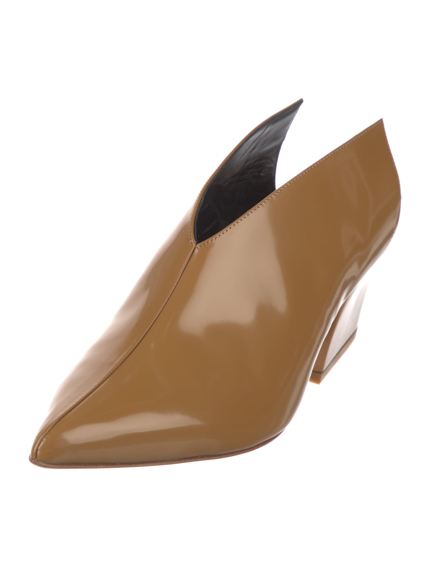 Tibi Patent Leather Mules