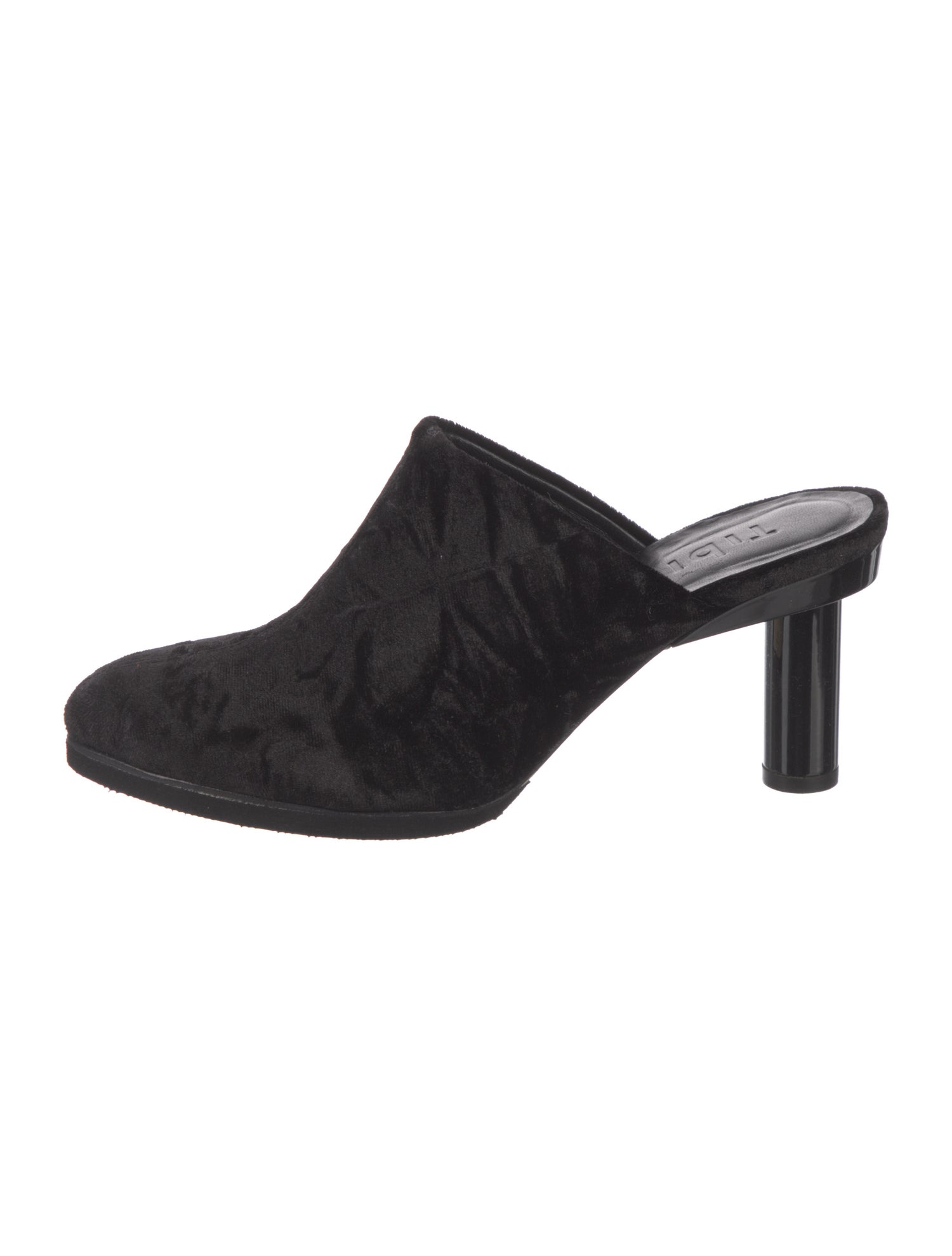 Tibi Velvet Mules