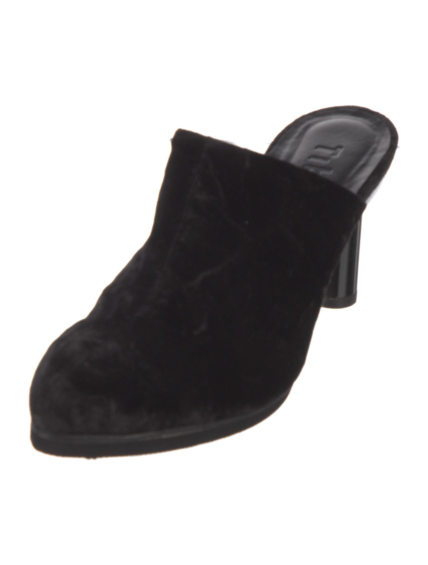 Tibi Velvet Mules