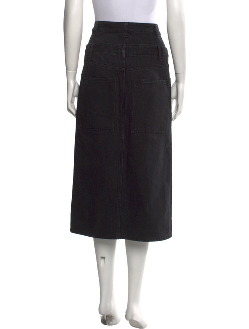 Tibi Cutout Accent Midi Length Skirt