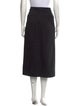 Tibi Cutout Accent Midi Length Skirt