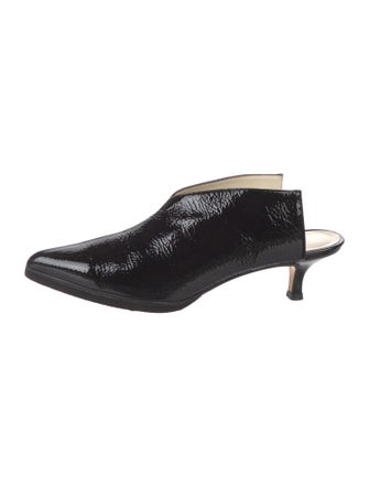 Tibi Patent Leather Mules