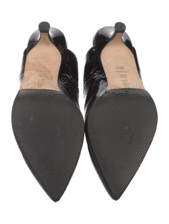 Tibi Patent Leather Mules