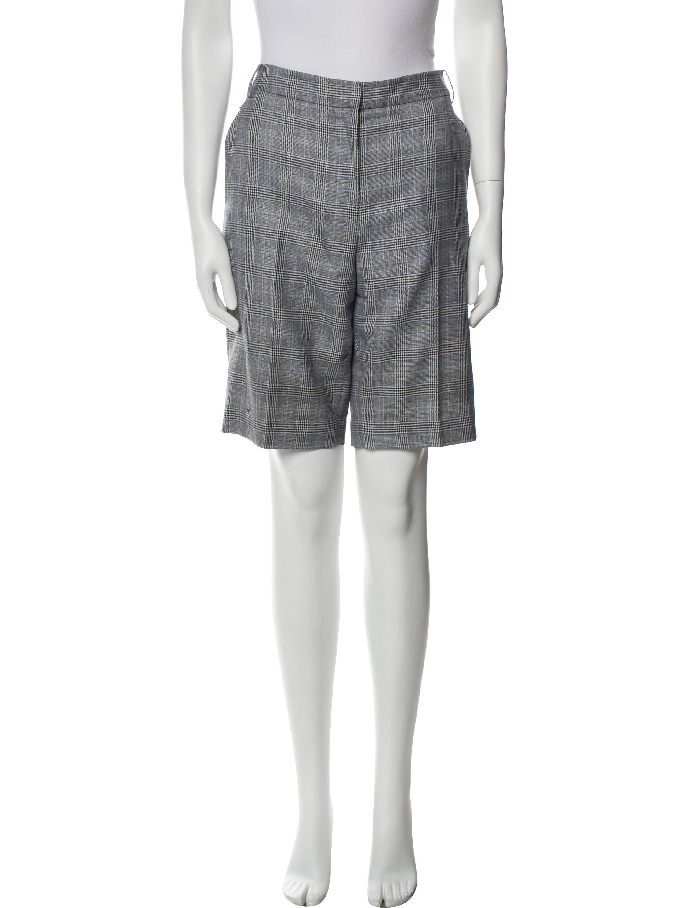 Tibi Wool Knee-Length Shorts