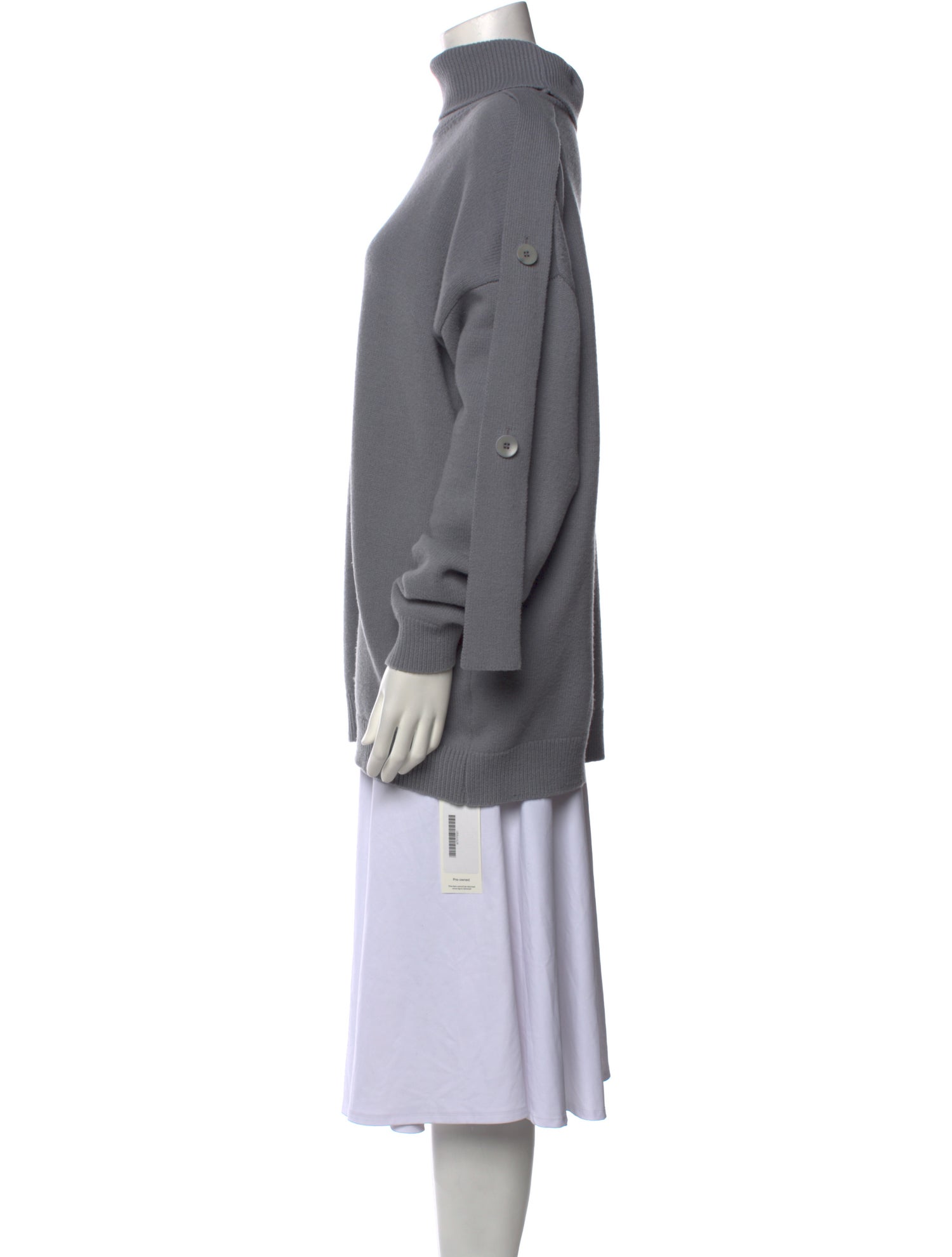 Tibi Wool Turtleneck Sweater