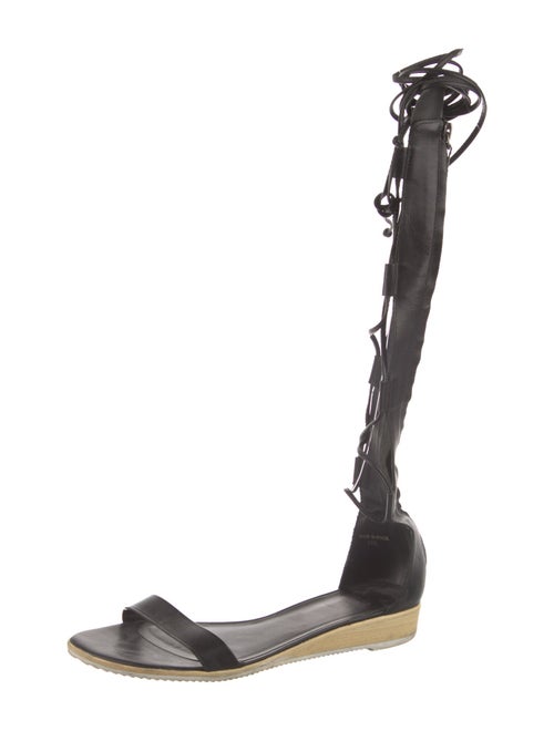 Tibi Leather Gladiator Sandals
