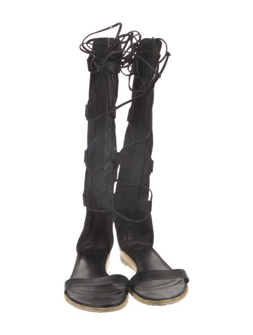 Tibi Leather Gladiator Sandals