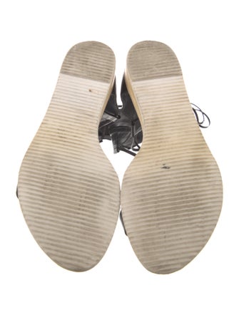 Tibi Leather Gladiator Sandals