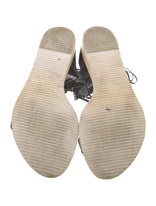 Tibi Leather Gladiator Sandals