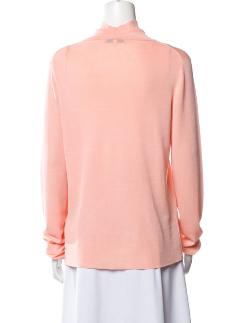 Tibi Mock Neck Long Sleeve Sweatshirt