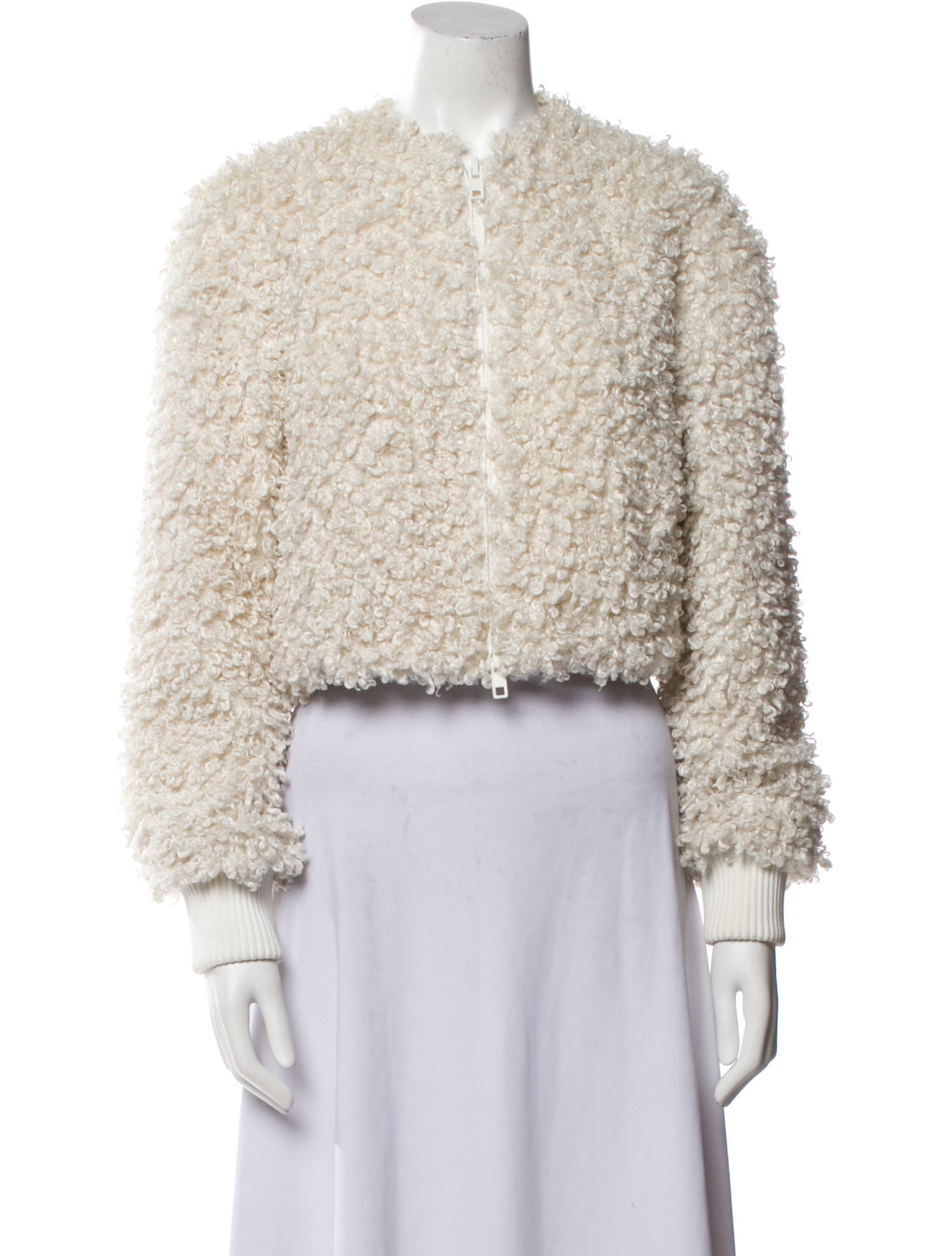Tibi Faux Fur Jacket