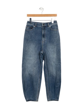 Tibi High-Rise Skinny Leg Jeans