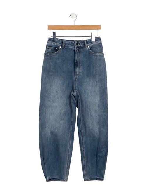 Tibi High-Rise Skinny Leg Jeans