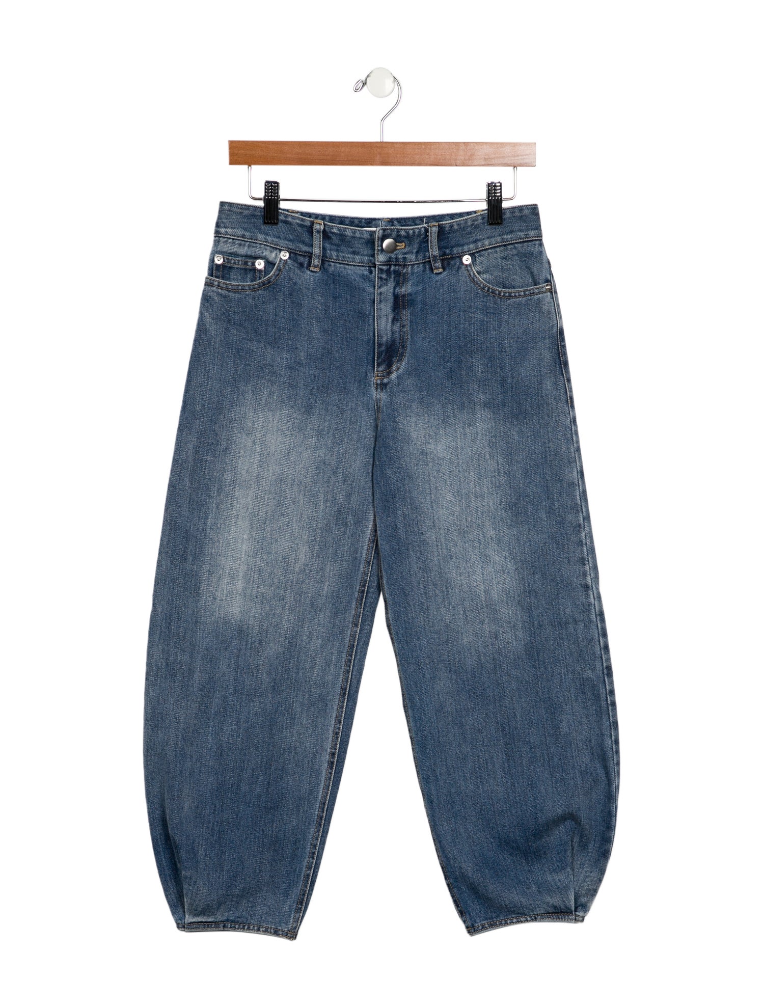 Tibi Mid-Rise Skinny Leg Jeans