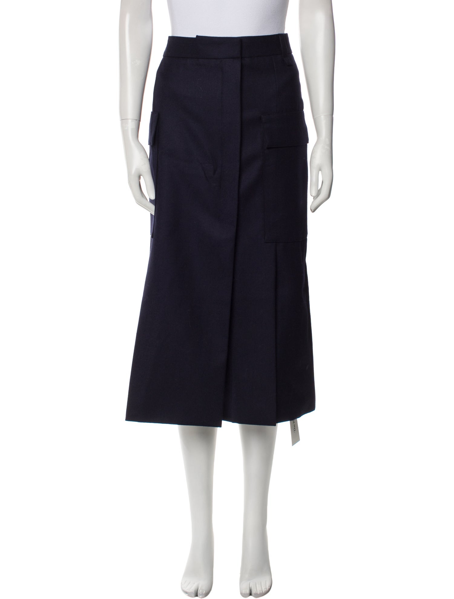 Tibi Wool Midi Length Skirt