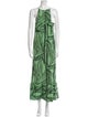 Tibi Silk Printed Jumpsuit