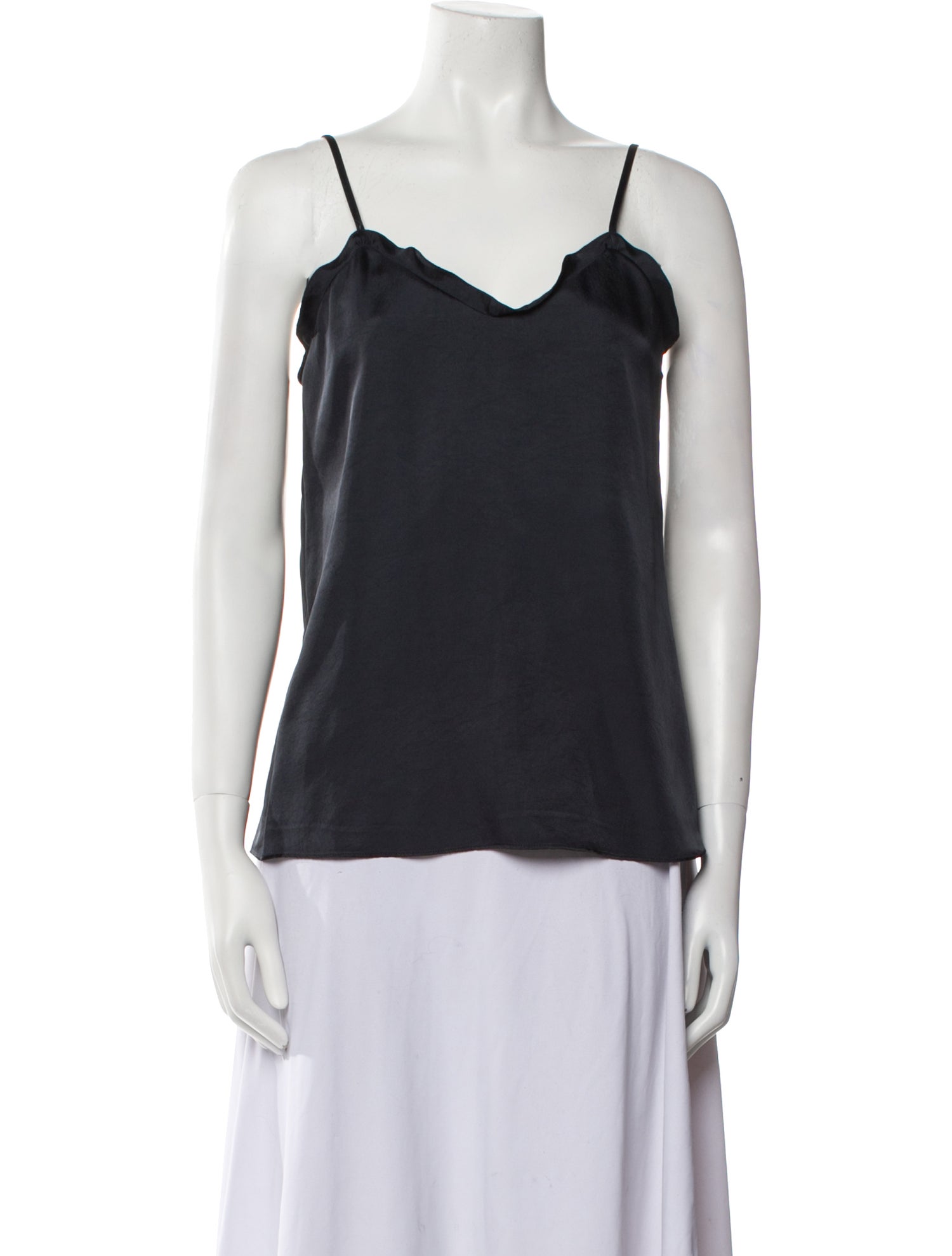 Tibi V-Neck Sleeveless Top