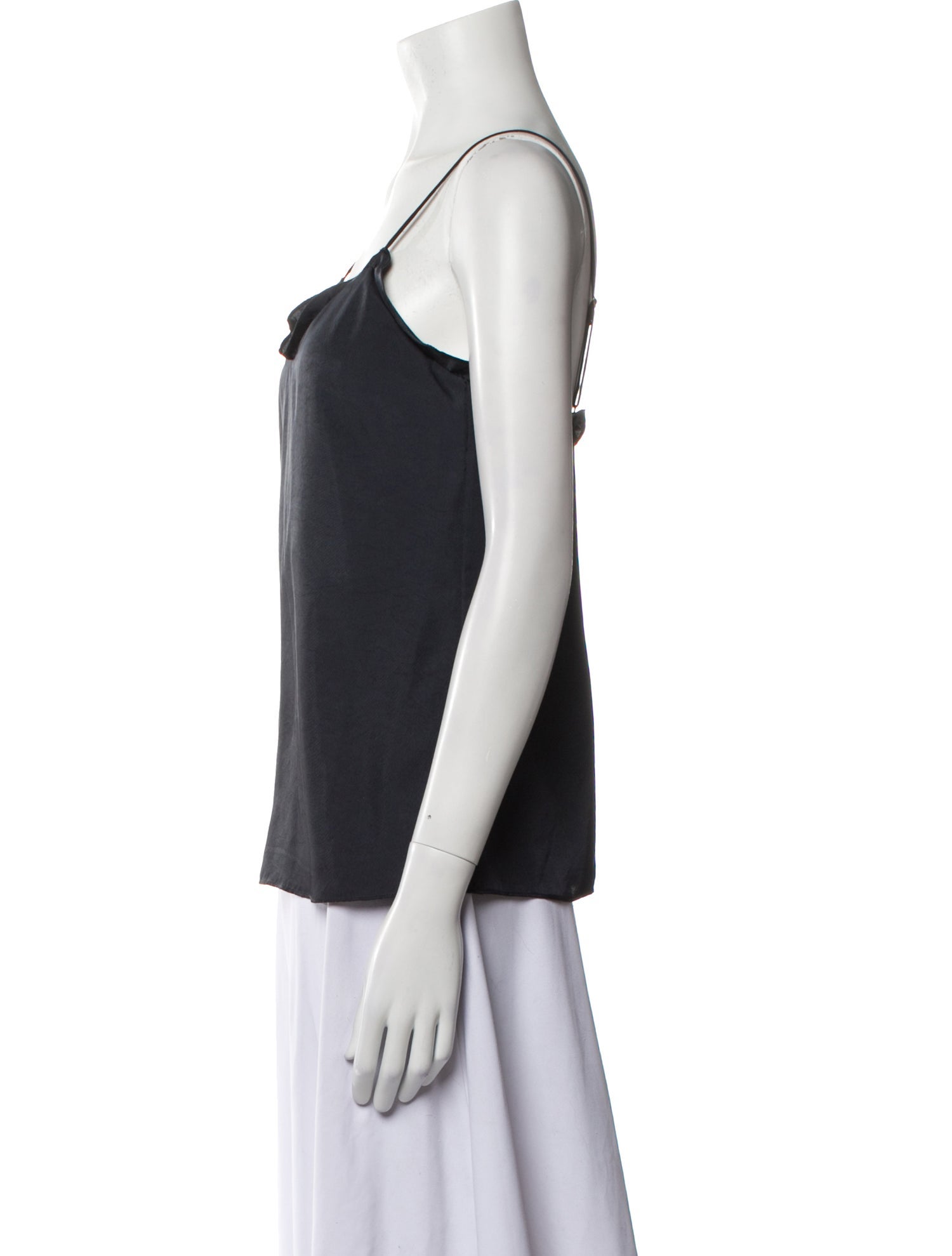 Tibi V-Neck Sleeveless Top