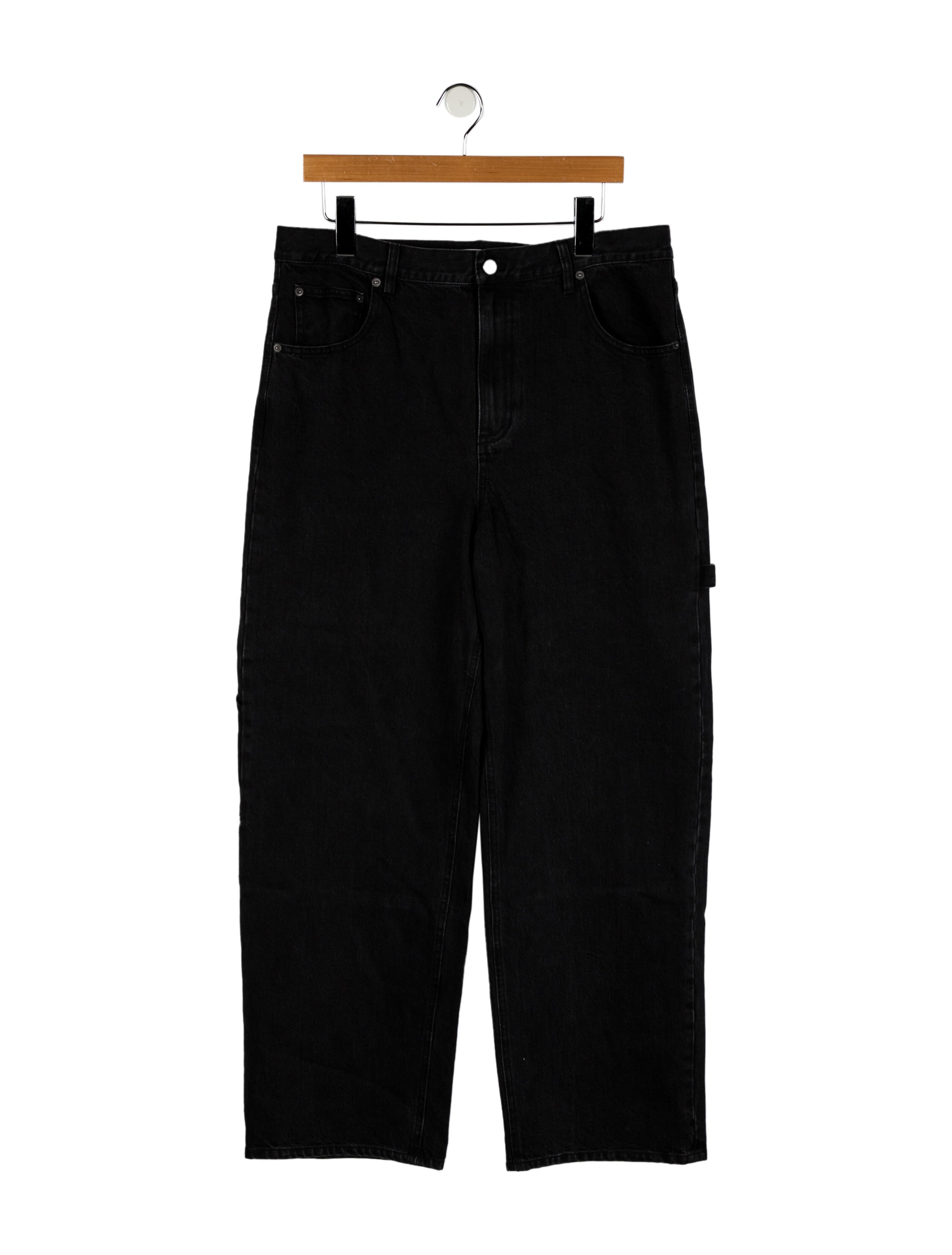 Tibi High-Rise Wide Leg Jeans