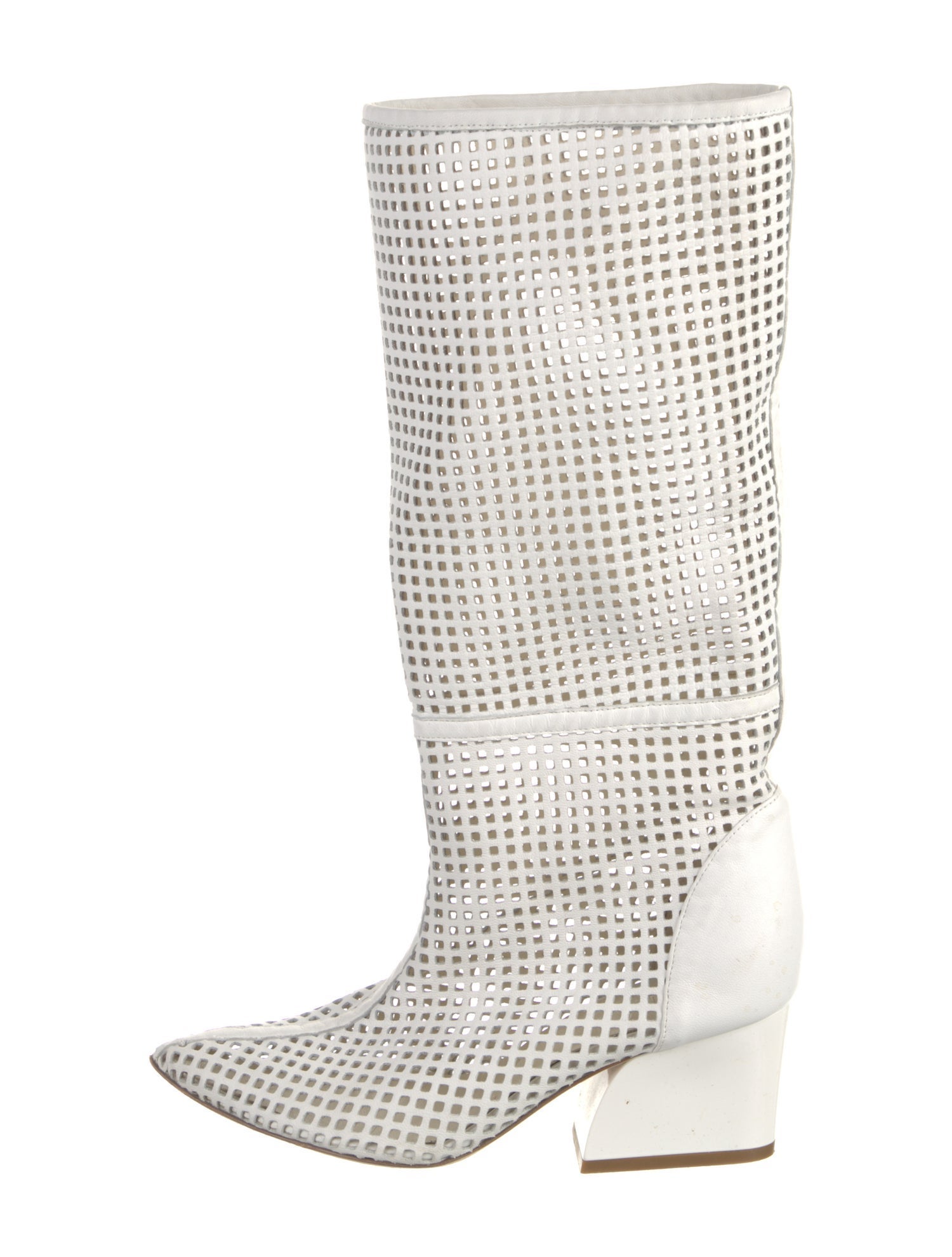 Tibi Leather Rain Boots