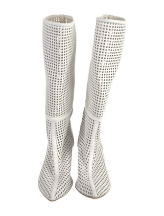 Tibi Leather Rain Boots