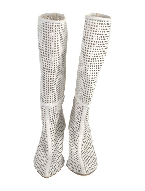 Tibi Leather Rain Boots