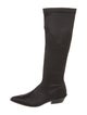 Tibi Satin Riding Boots
