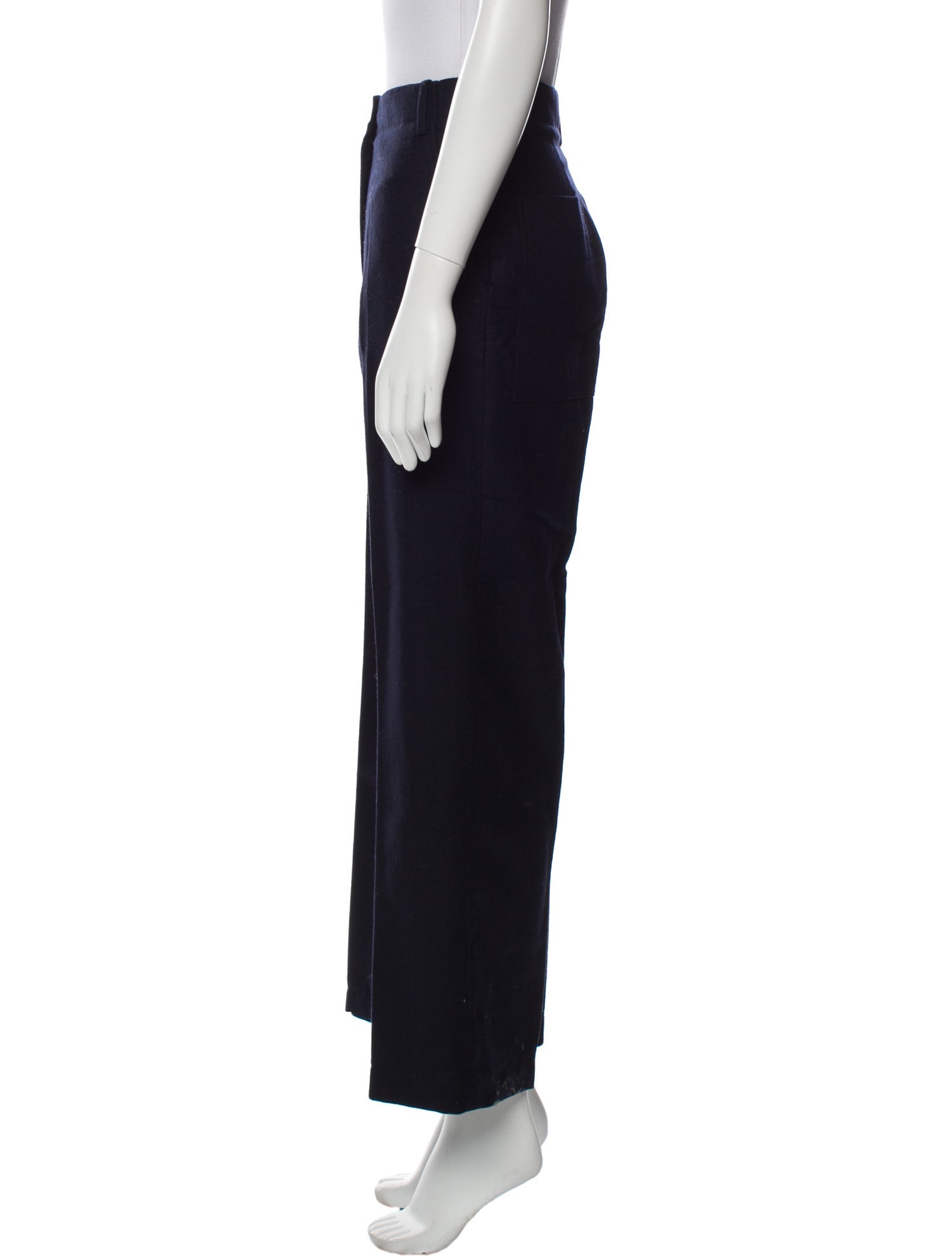 Tibi Wool Wide Leg Pants