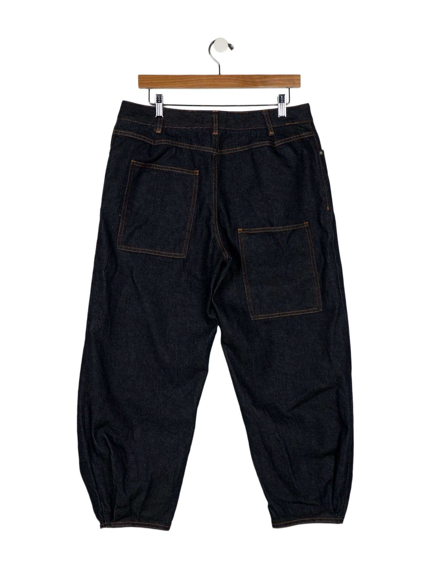 Tibi Mid-Rise Straight Leg Jeans