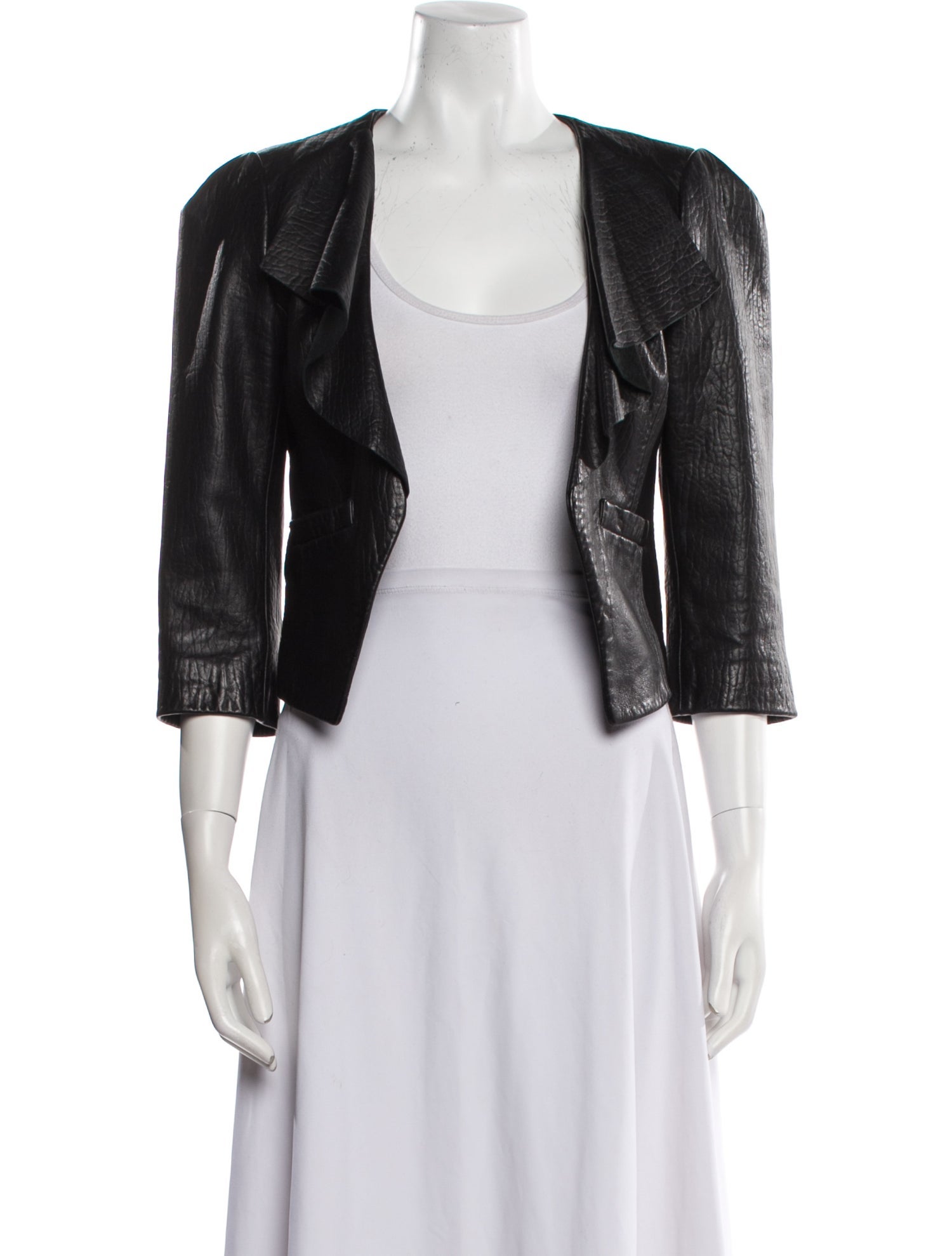 Tibi Leather Jacket