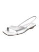 Tibi Leather Slingback Sandals