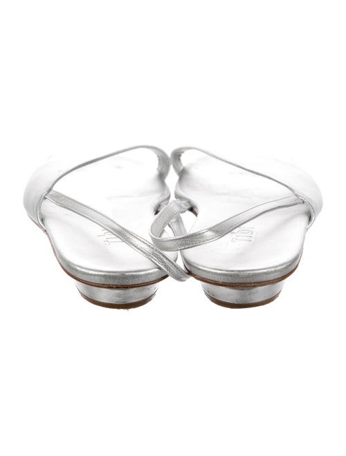 Tibi Leather Slingback Sandals