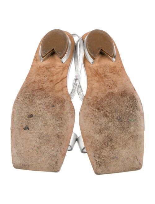 Tibi Leather Slingback Sandals