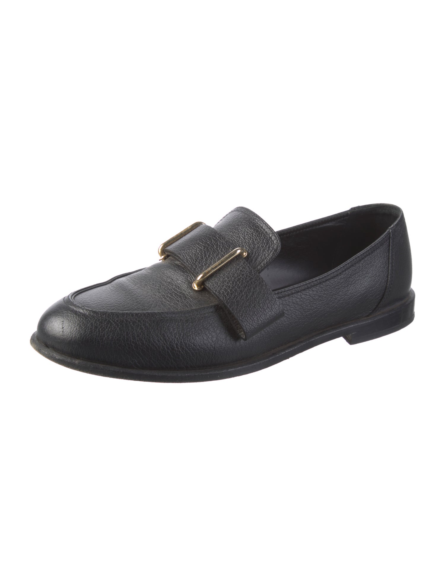 Tibi Leather Loafers