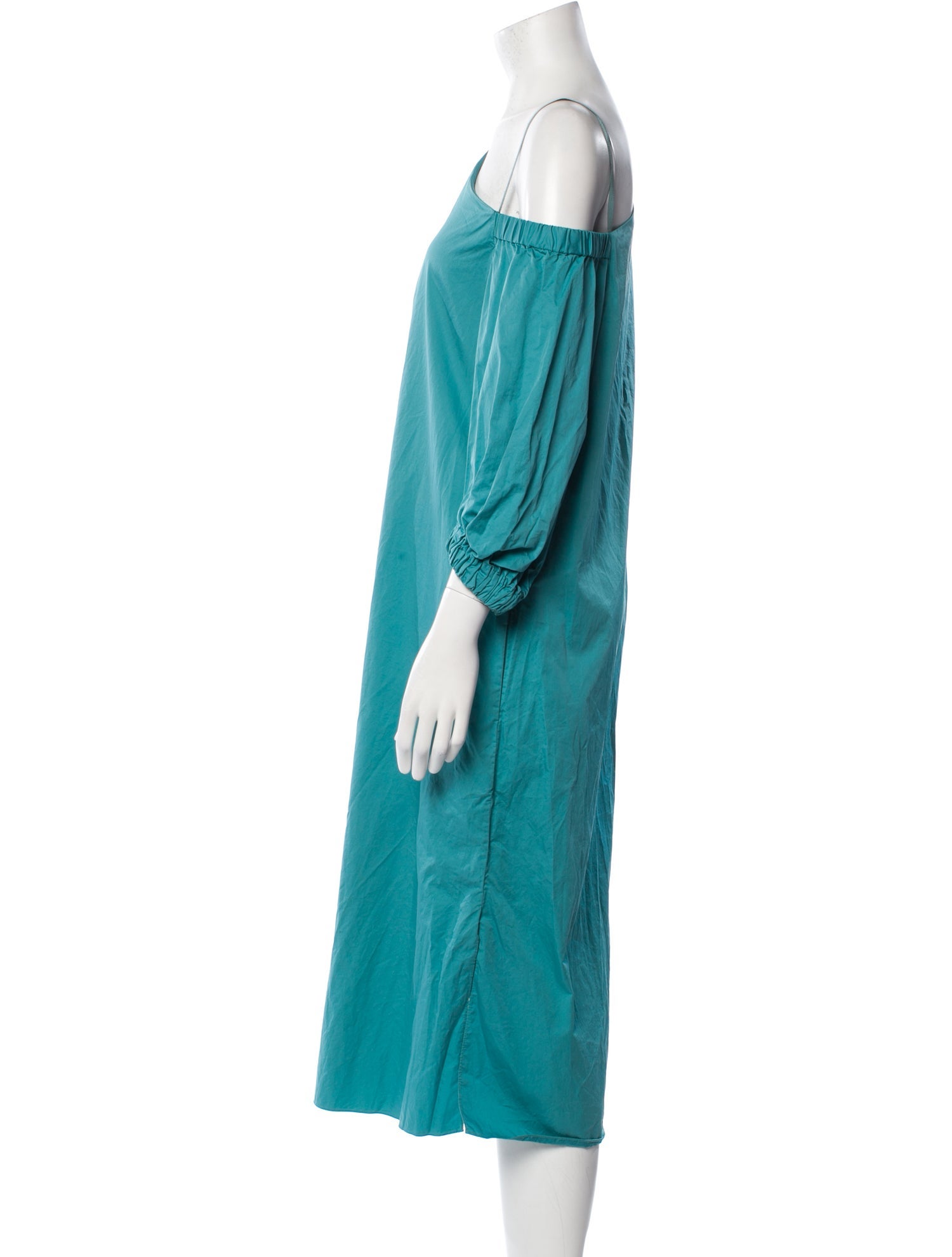 Tibi One-Shoulder Long Dress