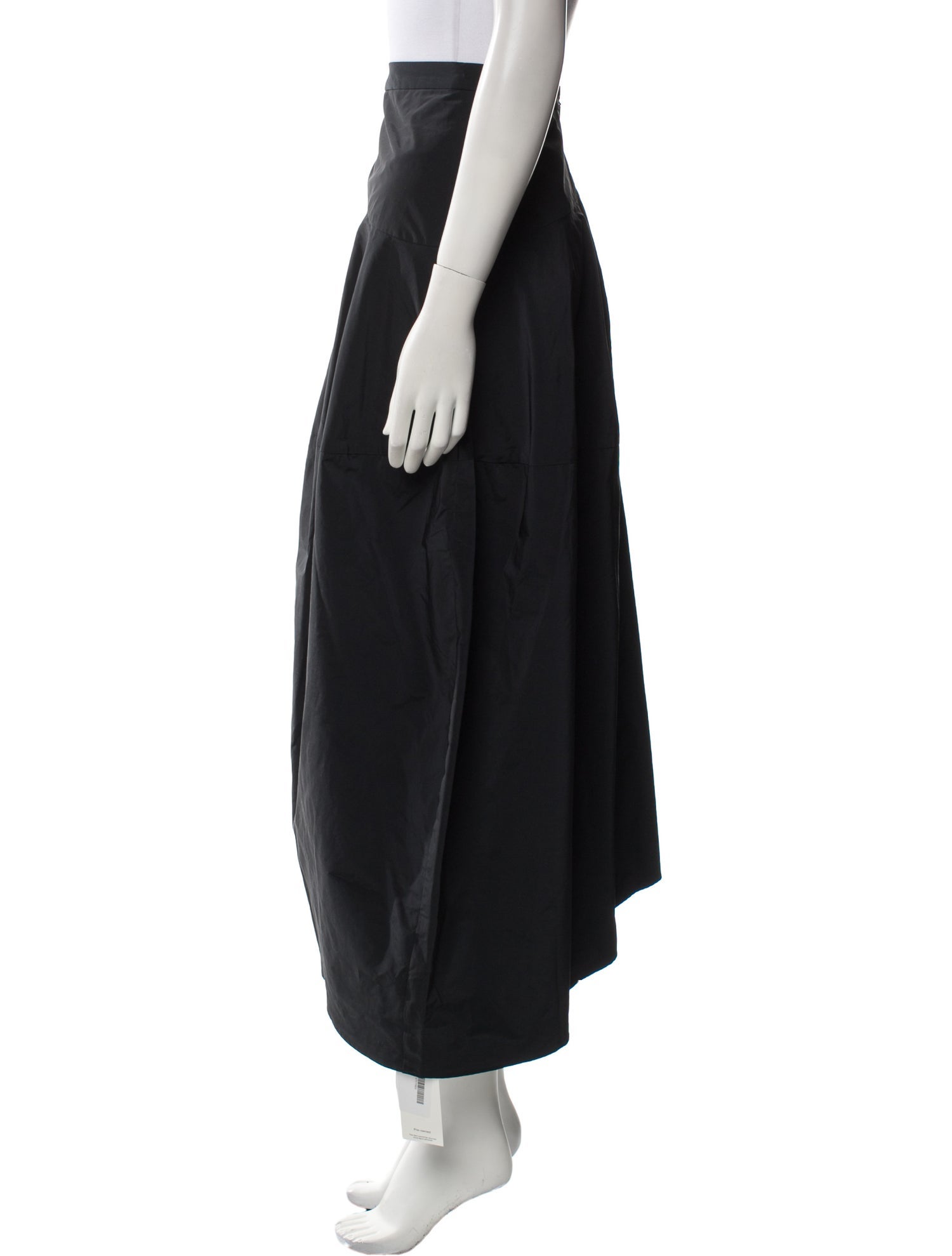 Tibi Pleated Accents Midi Length Skirt