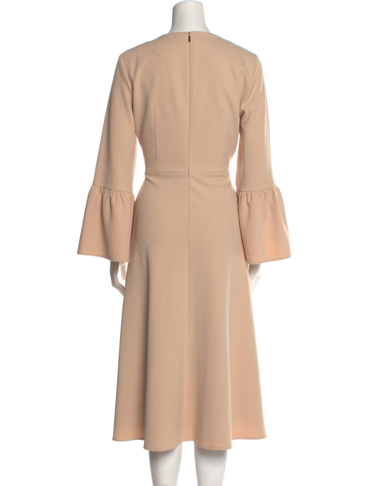 Tibi Crew Neck Long Dress