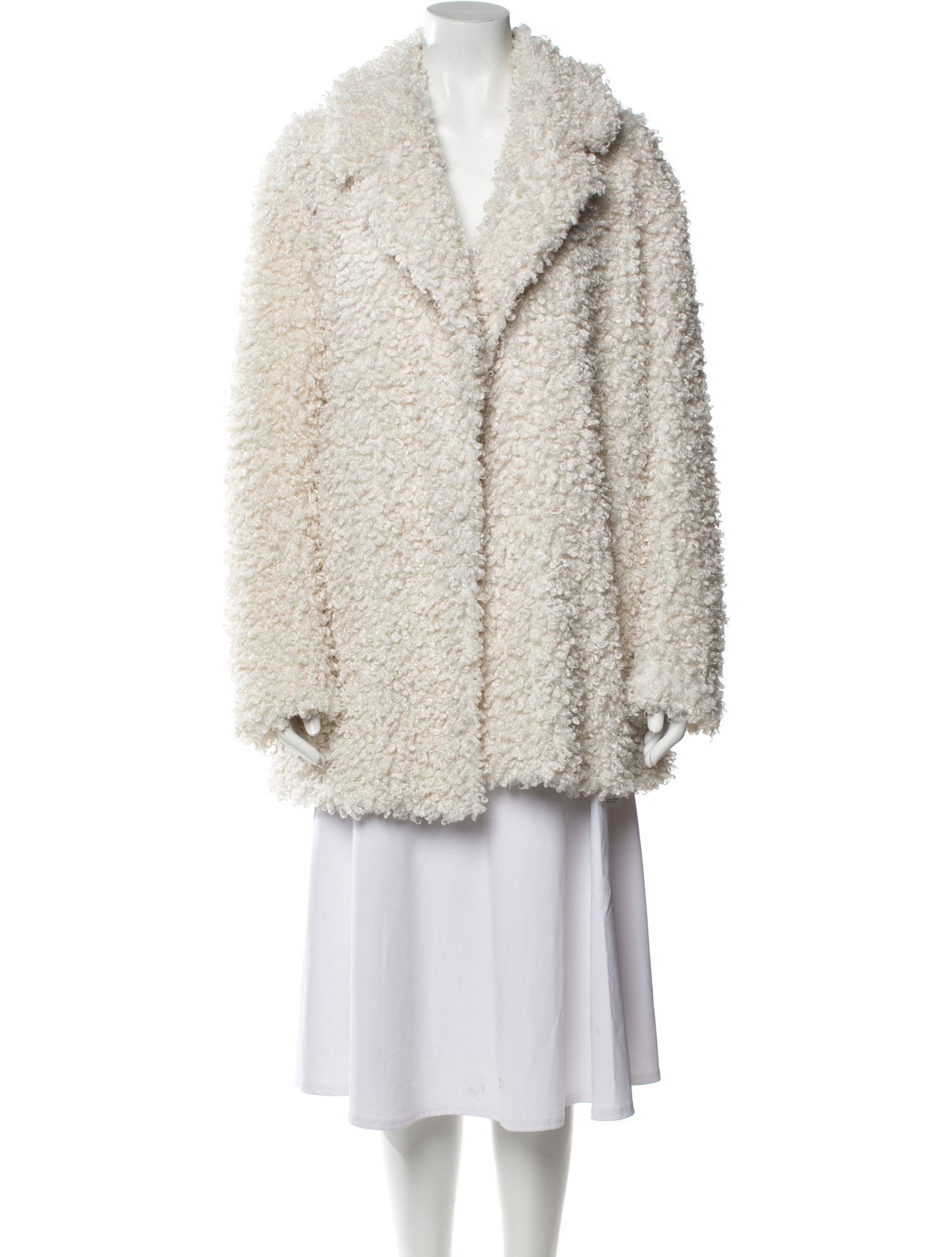 Tibi Faux Fur Faux Fur Coat