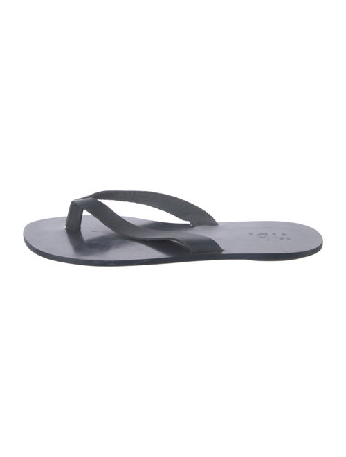 Tibi Leather Slides