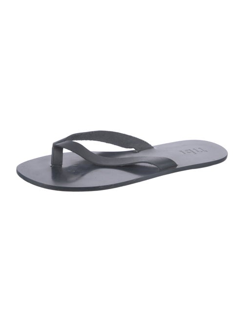 Tibi Leather Slides