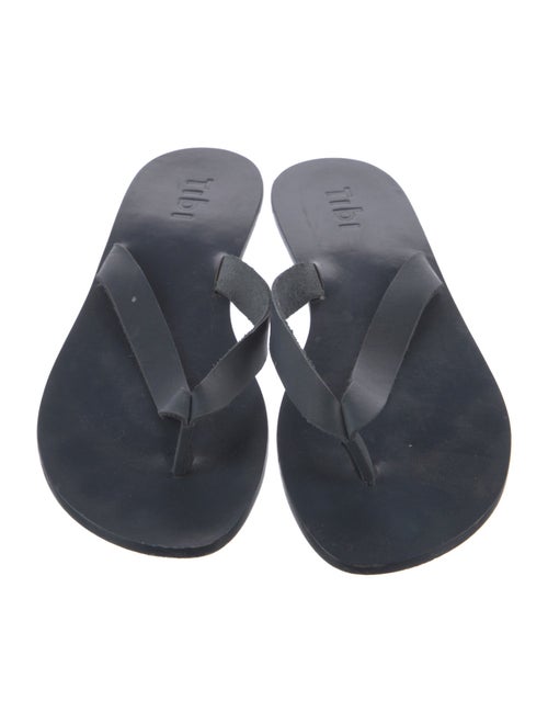 Tibi Leather Slides
