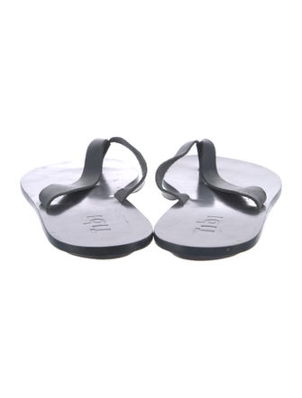 Tibi Leather Slides