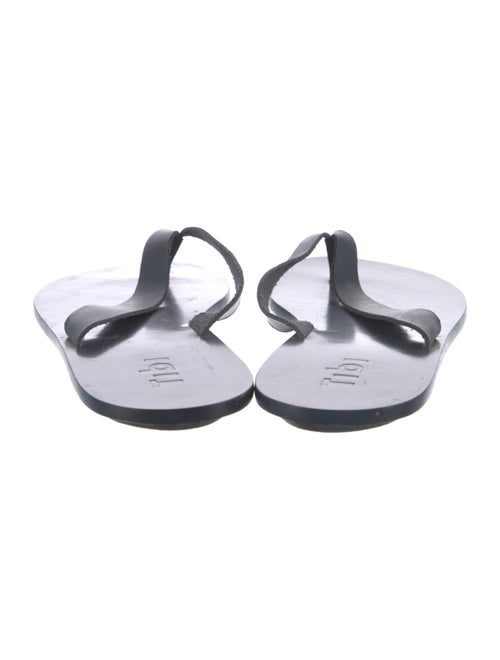 Tibi Leather Slides
