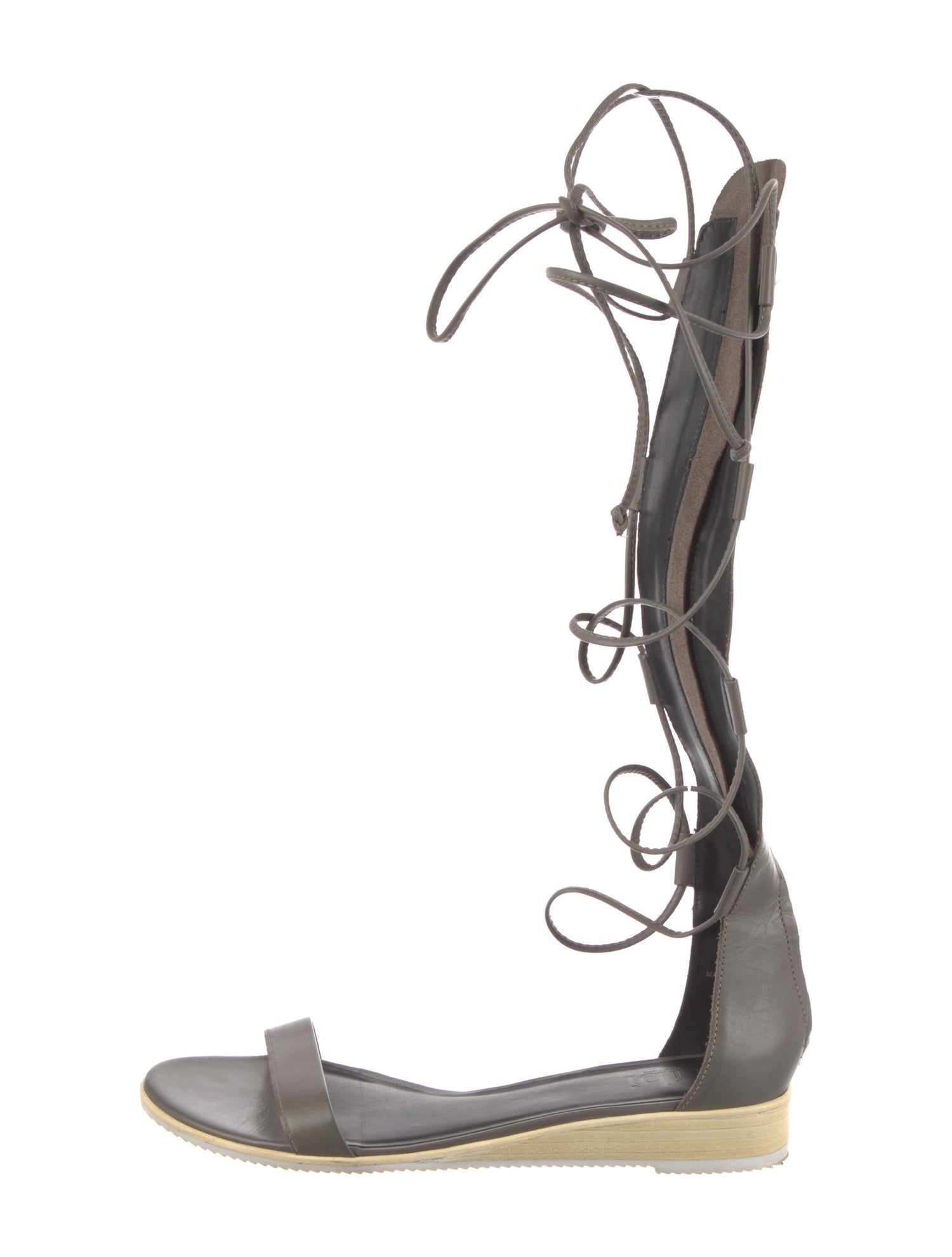 Tibi Leather Gladiator Sandals